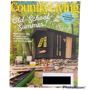 Country Living Magazine August 2022 Old School Summer Watermelon Season